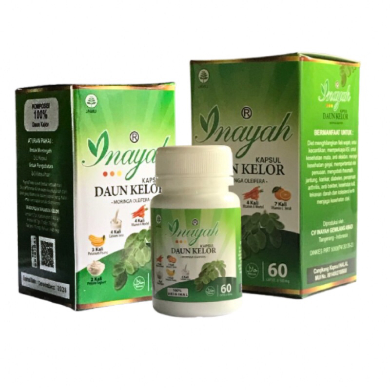 kapsul Daun Kelor Inayah