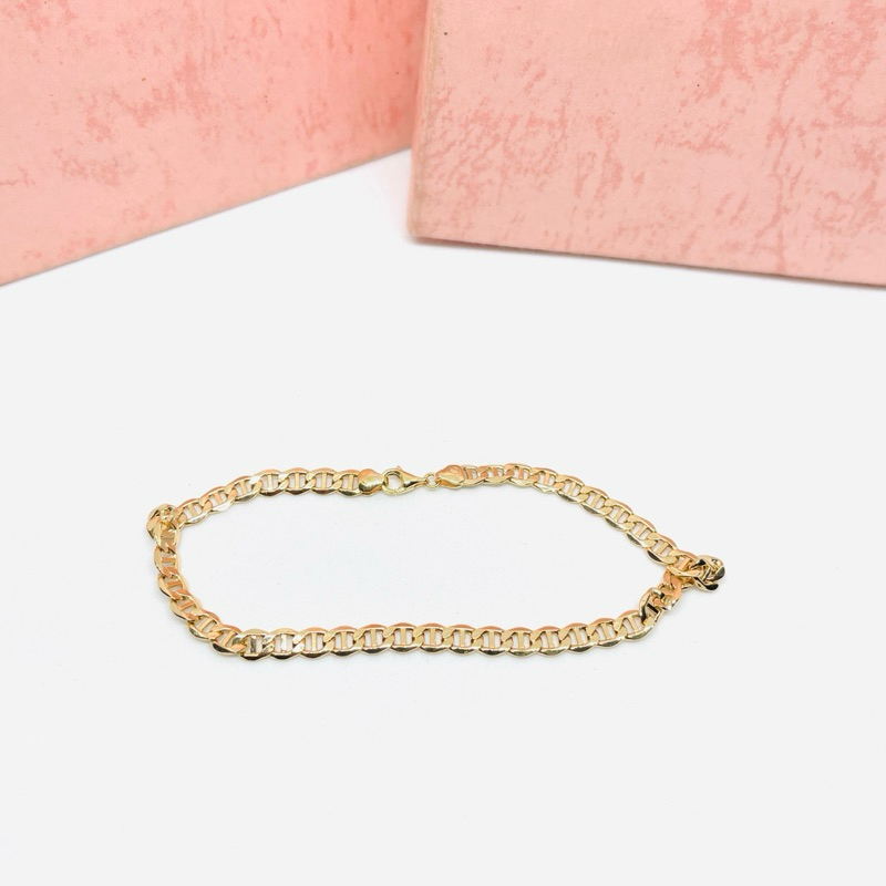 Gelang Emas Asli kadar 300/6k muda polos