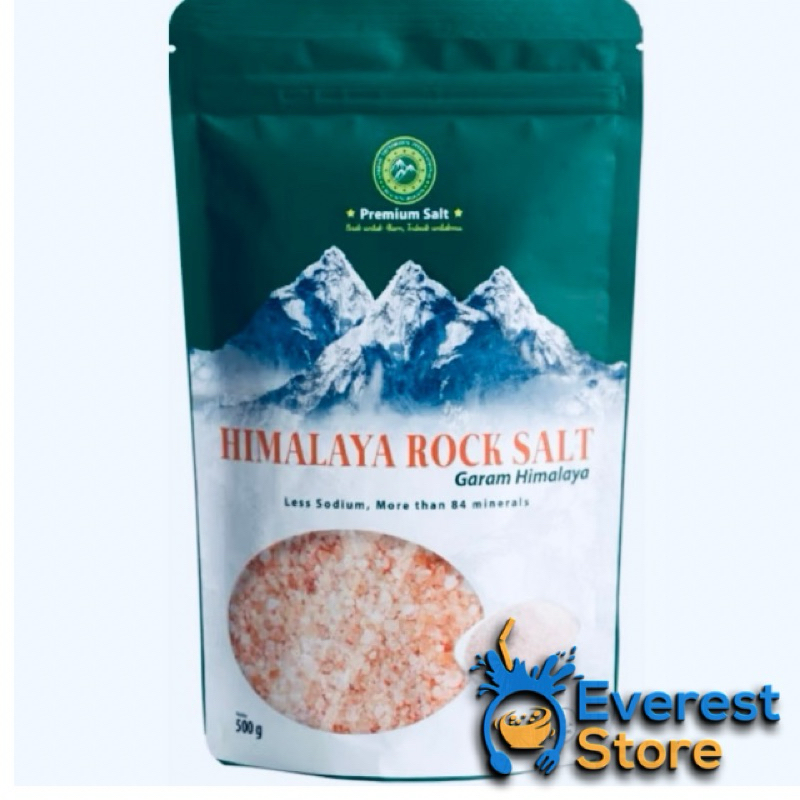 

premium Garam Himalaya 500g Kasar batu