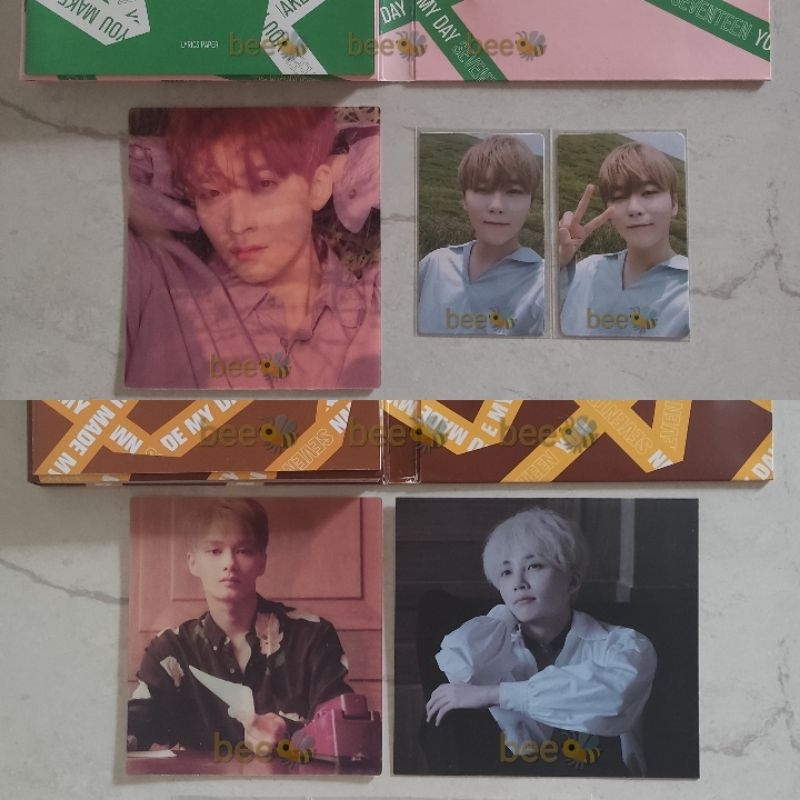 ALBUM SEVENTEEN YOU MADE MAKE MY DAY YMMD FULLSET JEONGHAN JOSHUA JUN HOSHI SEUNGKWAN DINO
