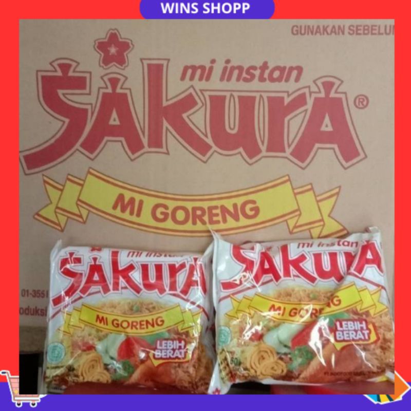 

MIE SAKURA 1 DUS ISI 40 PCS