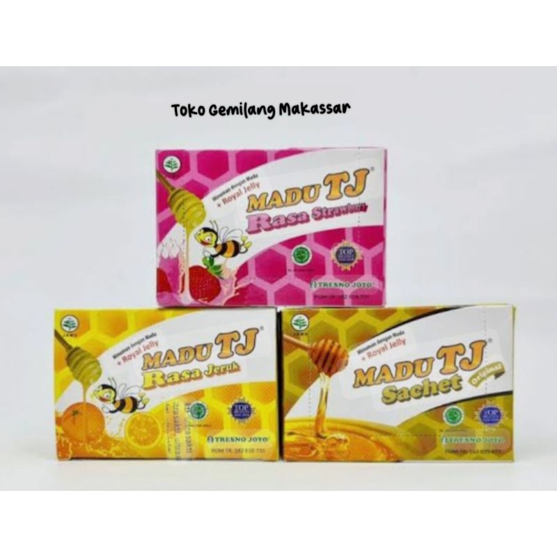 

Madu TJ Sachet isi 12 @ 20 gram