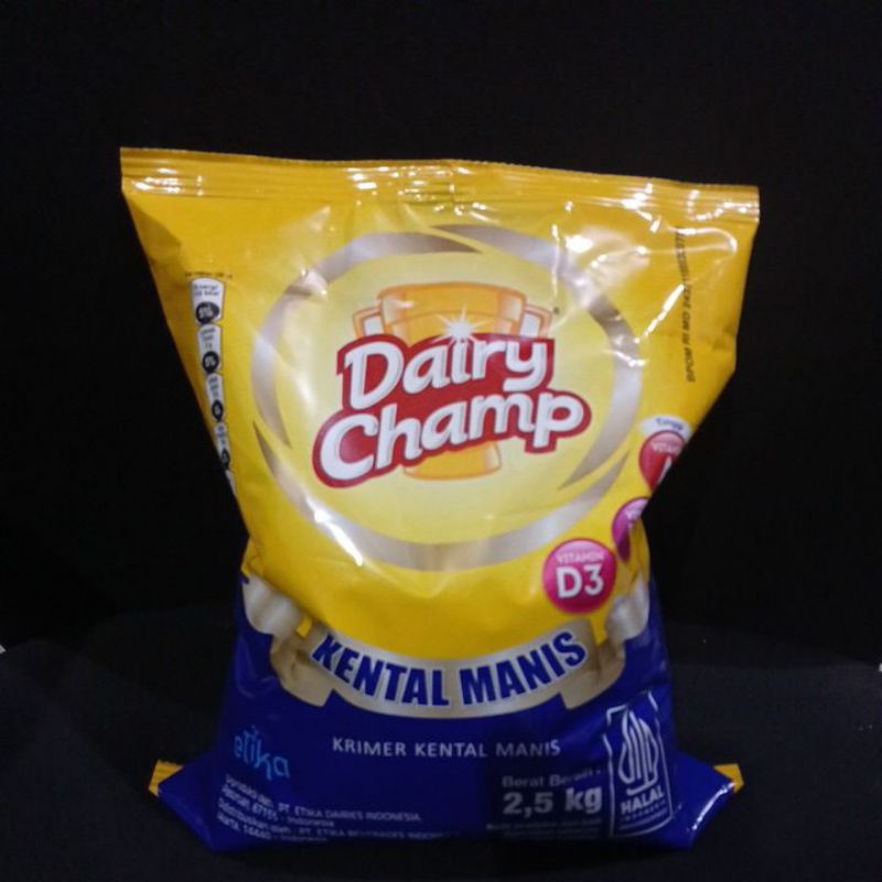 

Dairy Champ Susu Kental Manis 2,5 kg