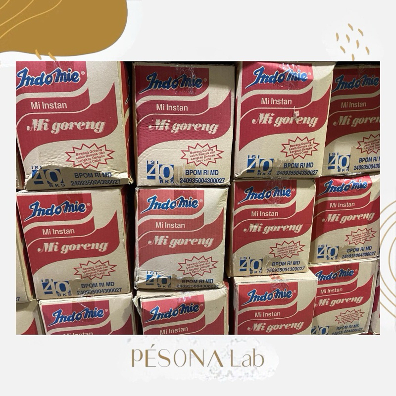 

INDOMIE Goreng 1 Dus Isi 40 Pcs - Mie Instans INDOMIE Goreng