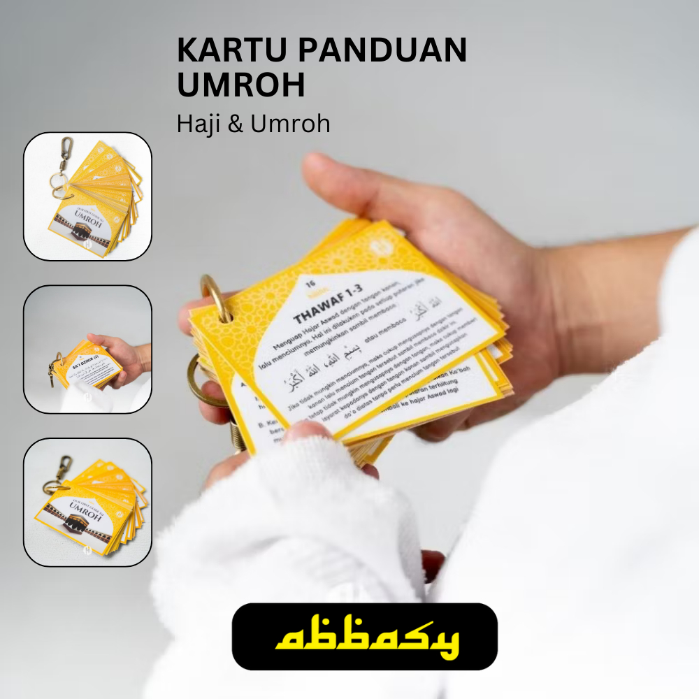 Buku Pegangan Tangan Doa Mini Perlengkapan Haji dan Umroh