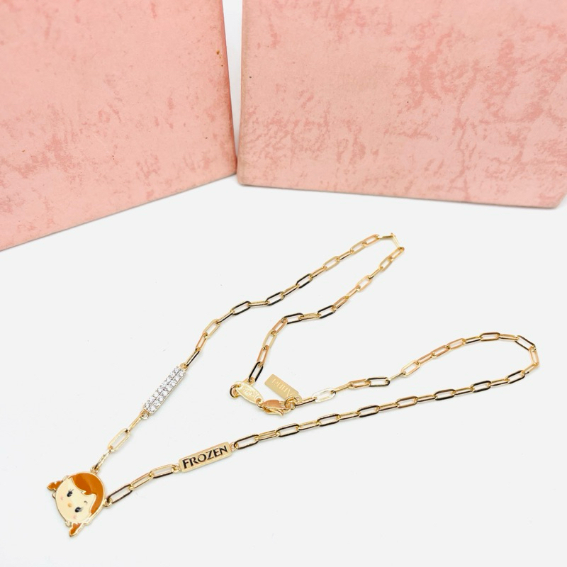 Kalung Anak Emas Asli kadar 375/8k boneka pr