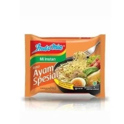 

indomie kuah rasa ayam spesial mie instan cepat saji