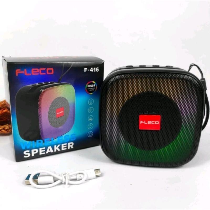 Speaker Bluetooth WIRELESS Full Bass Fleco F-416 / Speaker Bluetooth Super Bass