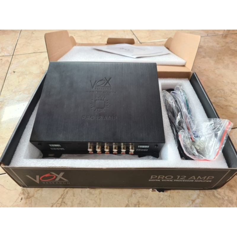 Prosesor VOX Research Pro 12 Amp DSP 12 Ch Built In Amplifier