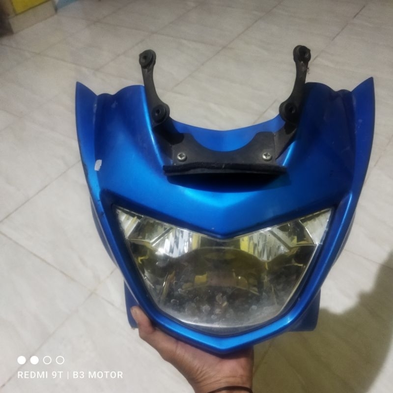 caver reflektor lampu depan ninja R ORI bekas