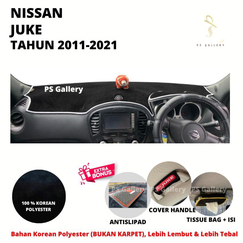 Alas Dasbor Mobil NISSAN JUKE Aksesoris Cover Dashboard Premium