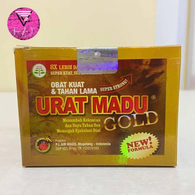 Urat Madu Gold Original 100% • 10 sachet