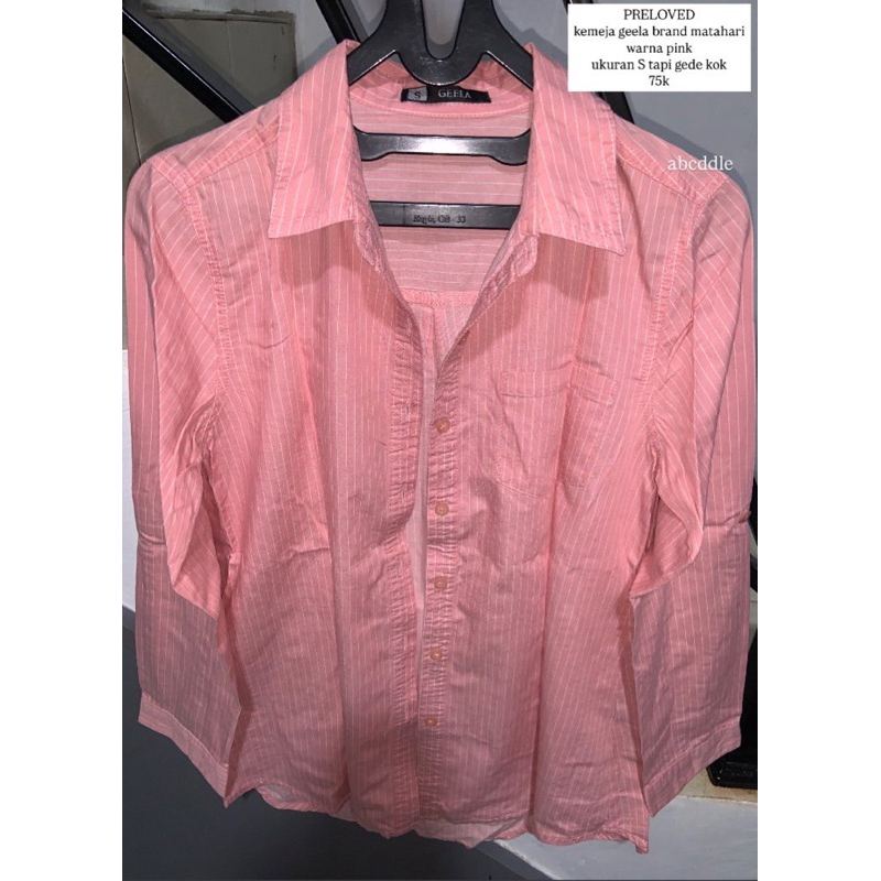 [NEW/PRELOVED] baju kemeja murah branded kasual keren santai untuk kerja kuliah main (the executive,