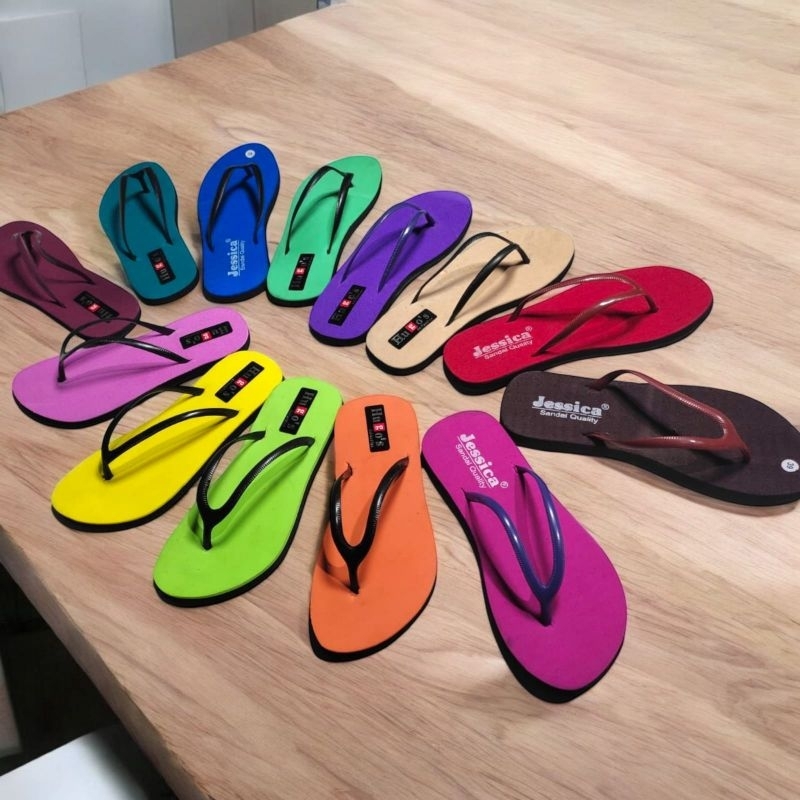 TERMURAH SANDAL WANITA SANDAL JEPIT POLOS TERBARU SANDAL JEPIT CEWEK SOL KARET GROSIR