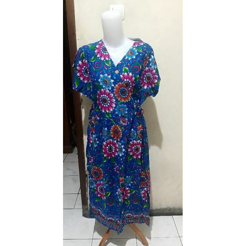 daster kencana ungu model kimono