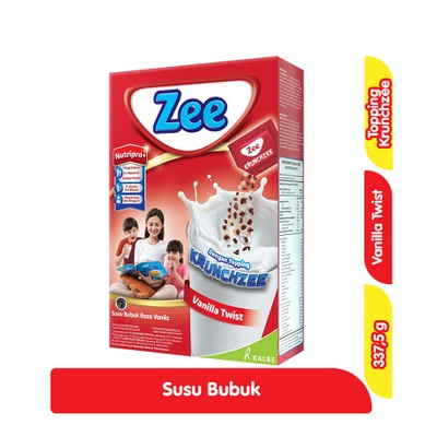 

Zee Nutripro Susu Bubuk Rasa Vanila Twist 337.5 g