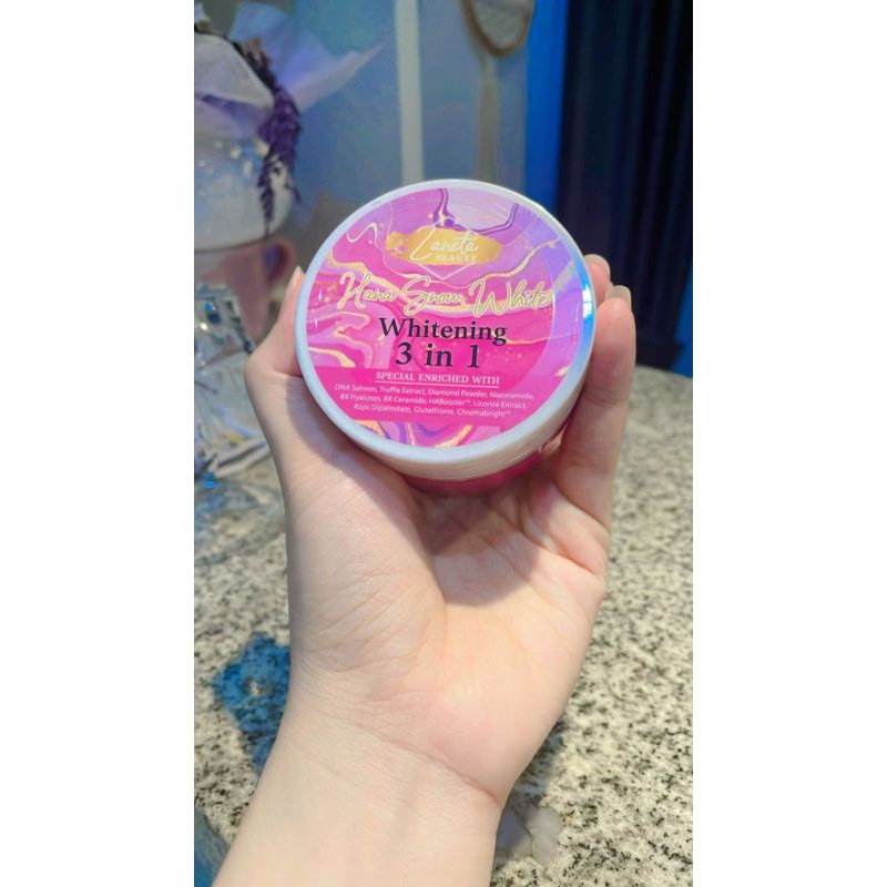 HANA SNOW WHITE WHITENING 3IN1 ZANETA HANASNOW