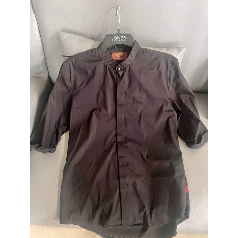 kemeja celcius black second