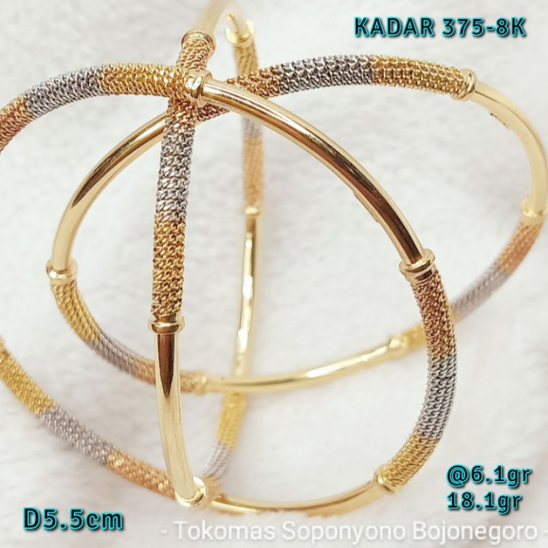 GELANG KERONCONG KADAR 375-8K