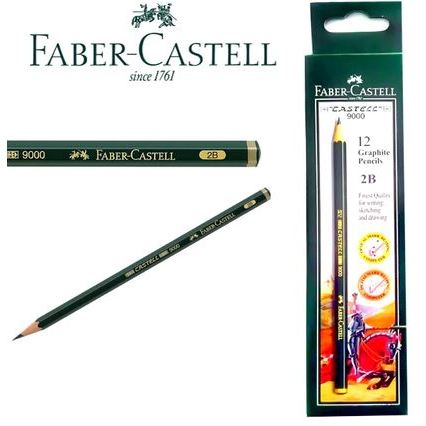 

Pensil 2B Faber Castle (dus) isi 12 Pensil (Dus)