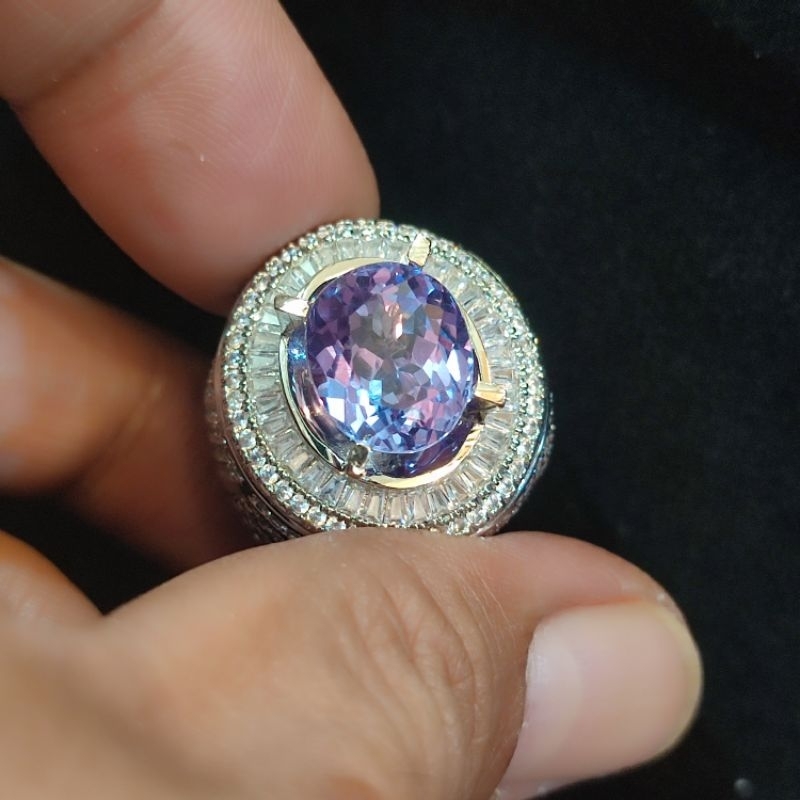 CINCIN BATU PERMATA ALEXANDRITE