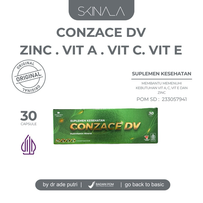 conzace dv darya varia vit a vit e vit c zinc