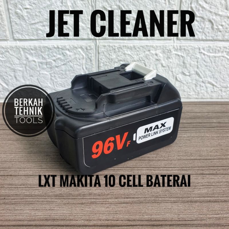 JET CLEANER BATERAI MESIN PENCUCI MOTOR MOBIL BATERAI JET CLEANER CORDLESS 96V