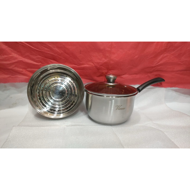 Panci Masak / Panci Steamer / Panci Stainless Steel / Steamer Stainless Steel