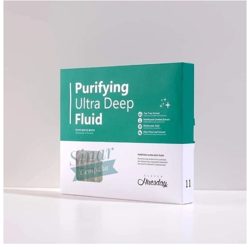 Eleven Huesday Purifyng/Serum Acne Huesday/Korea