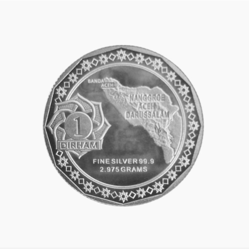 1 Dirham koin dirham Nanggroe Aceh Darussalam