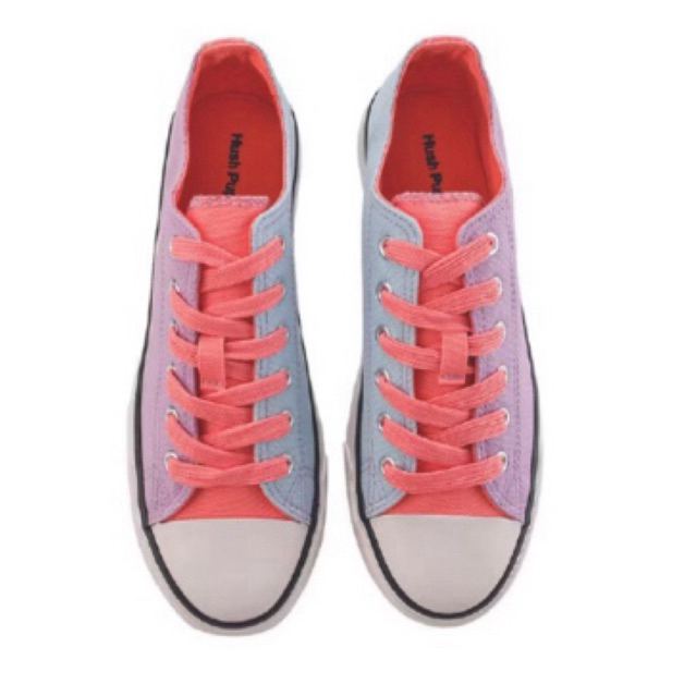 PRELOVED Hush Puppies Hush Puppies Sneakers Wanita Josie Diana Warna Pink & Hijau Sepatu
