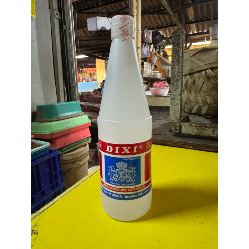 

CUKA DIXI ( BERAT BERSIH 650 ML )