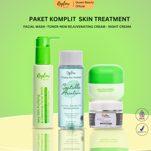REGLOW DR SHINDY Paket Skincare Pecerah Wajah Glowing Bpom Original - Official Store Indonesia