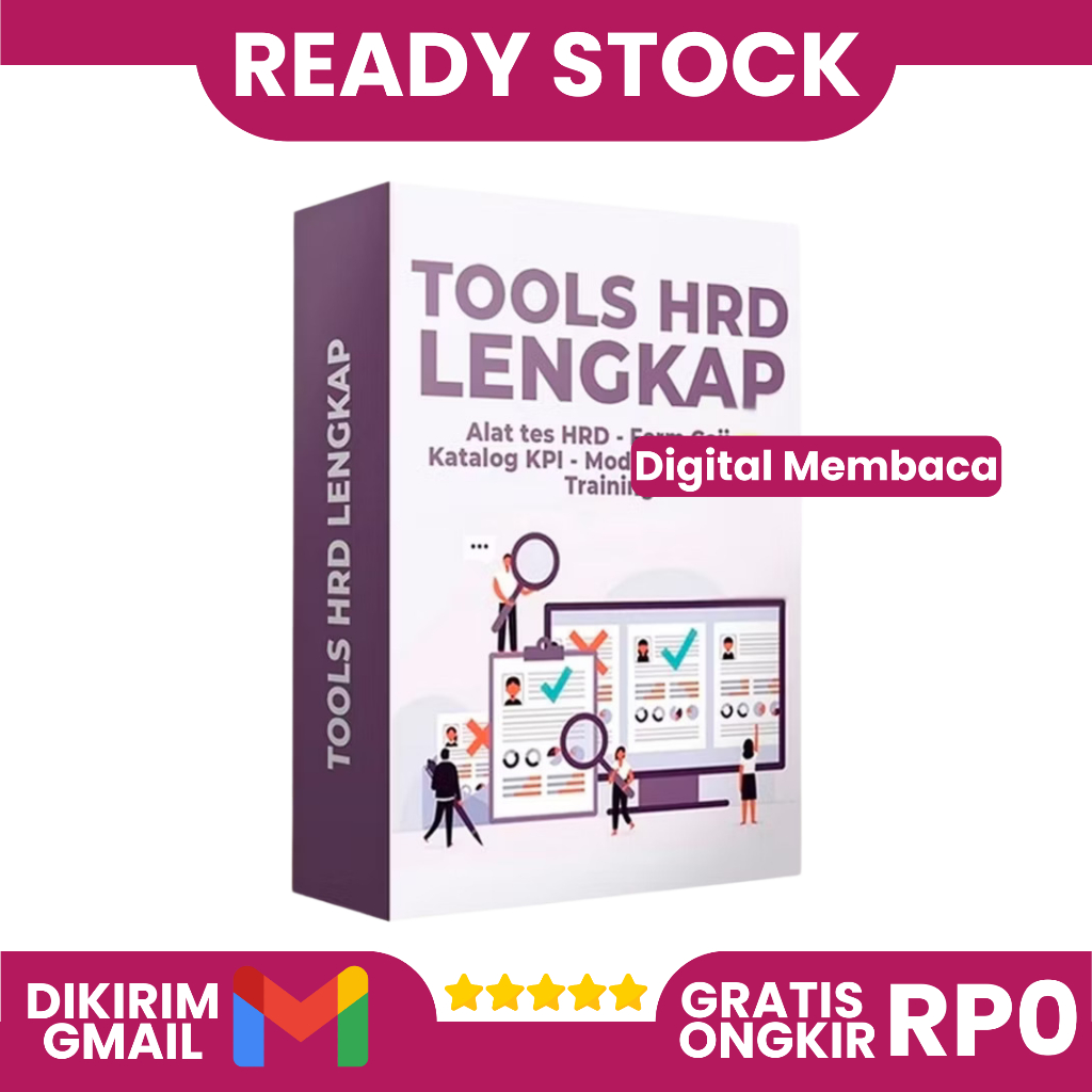 TOOLS HRD - KPI + SOP HRD + Form Tabel Gaji + Modul Interview
