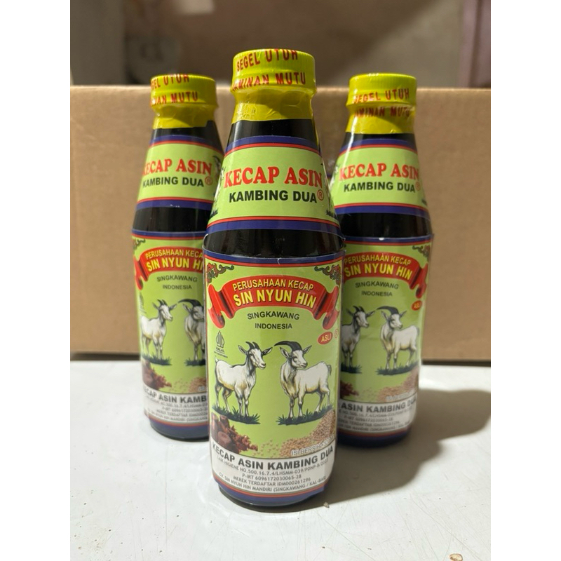 

KECAP ASIN KAMBING DUA (320g)