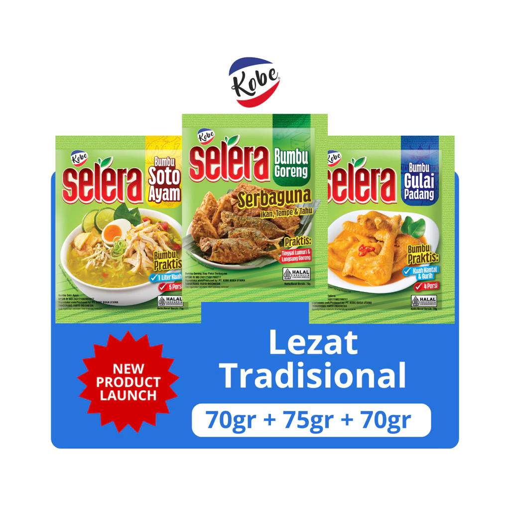 

Paket Bumbu Baru Kobe 2: Lezat Tradisional