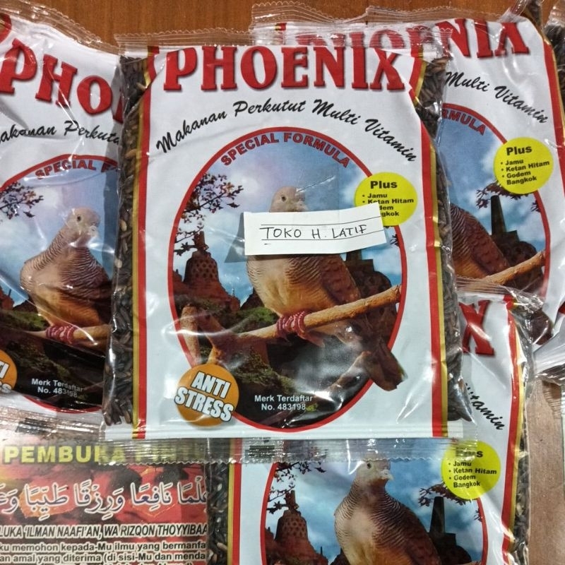 PHOENIX PAKAN PERKUTUT KETAN HITAM