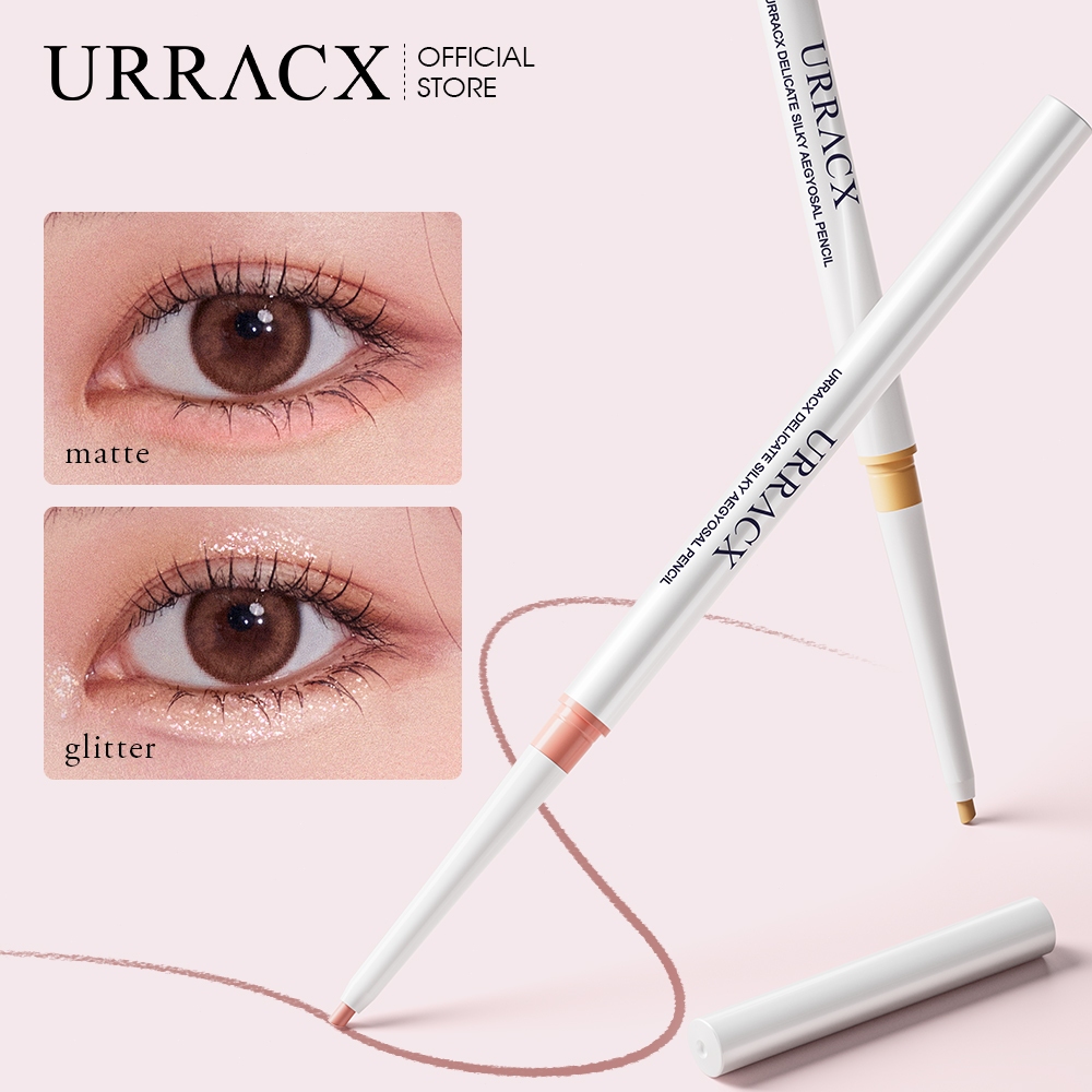 URRACX Aegyosal Pencil Highlighter Eyeshadow 3D Glitter Aegyosal Liner Memperbesar Mata Waterproof T