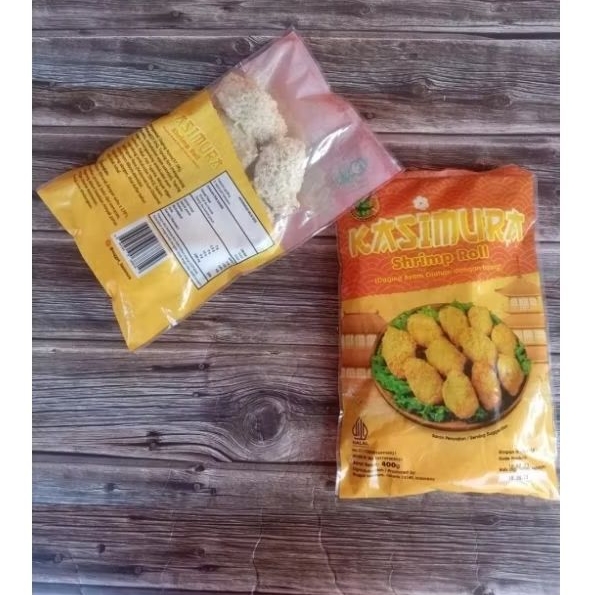 

Kasimura Shrimp Roll 10 pcs Frozen Naget Ayam Udang