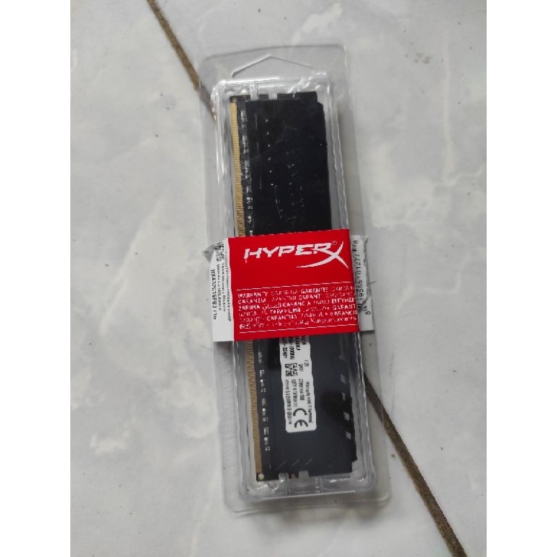 Kingston HyperX fury ddr4 16gb 3200mhz