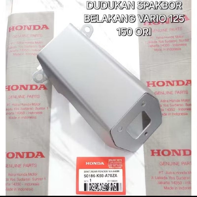DUDUKAN SPAKBOR BELAKANG PARIO 125 VARIO 150 ORIGINAL 50186-K59-A70ZA