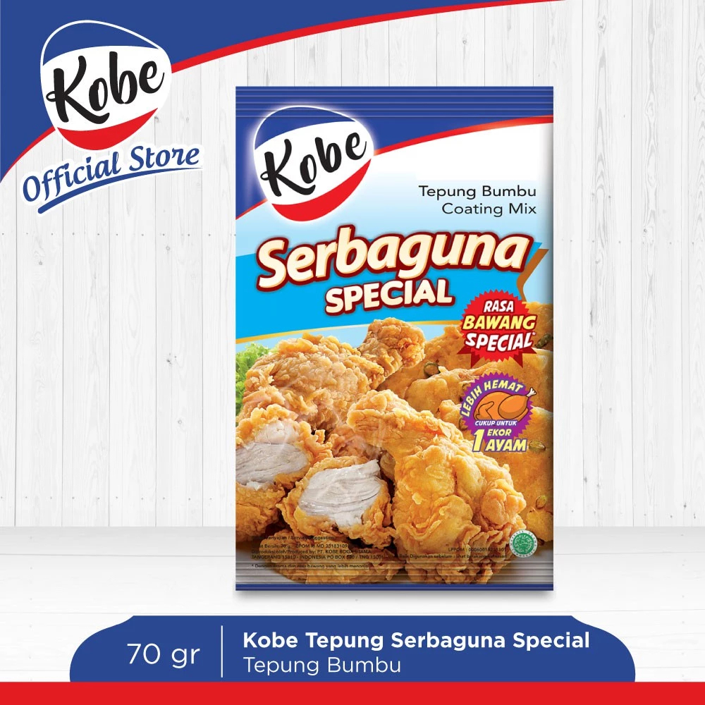 

Kobe Tepung Bumbu Serbaguna Special 70gr