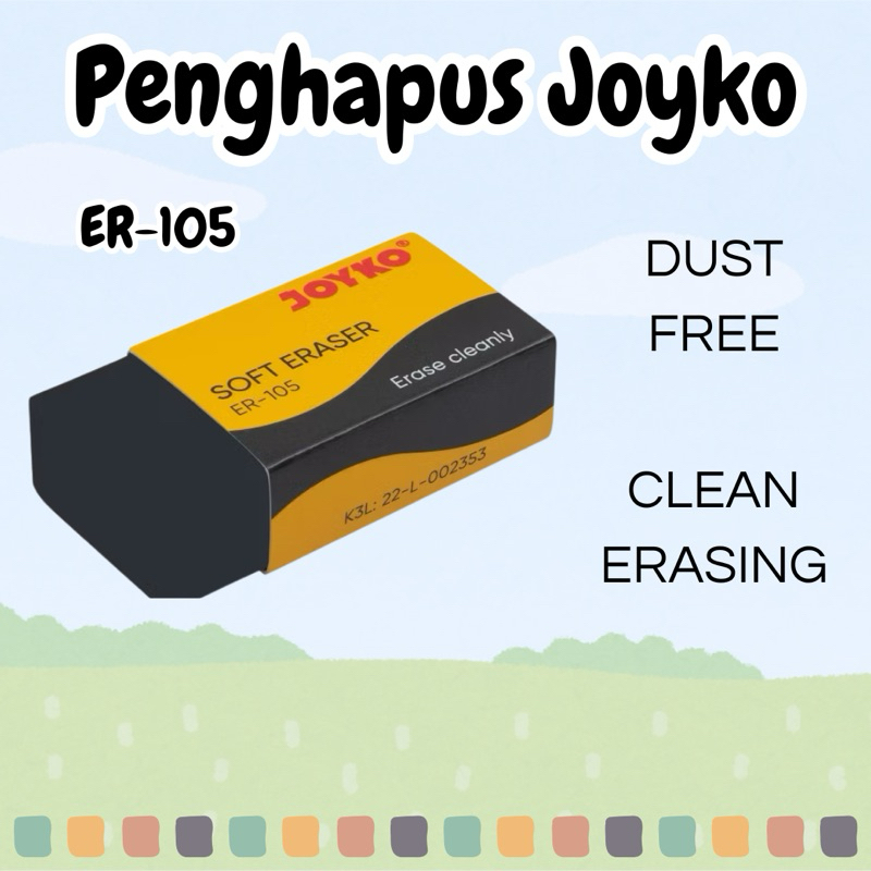 

Eraser / Penghapus Joyko ER-105 Hitam