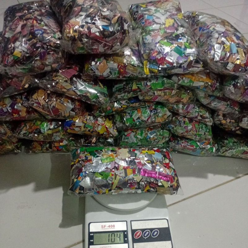 isian ecobrick / plastik cacah bahan ecobrick / plastik cacah / plastik cacahan ecobrick / bahan eco