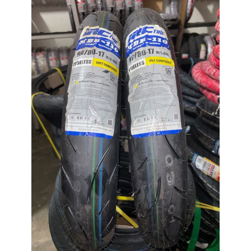 IRC MBR-110 90/80 RING 17 TUBELESS