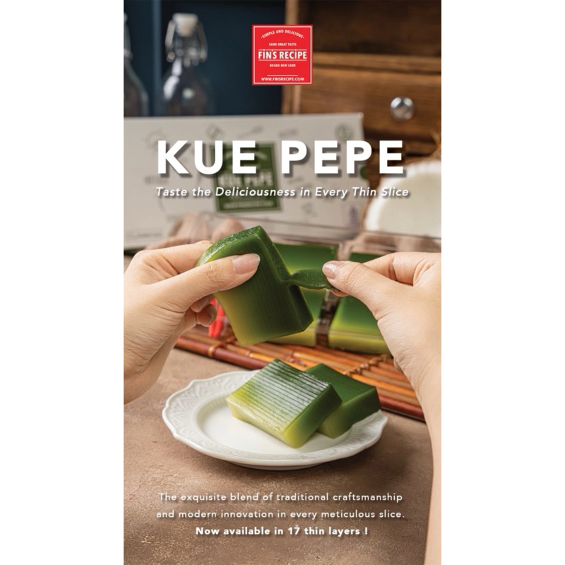 

READY STOCK KUE PEPE - FINS RECIPE