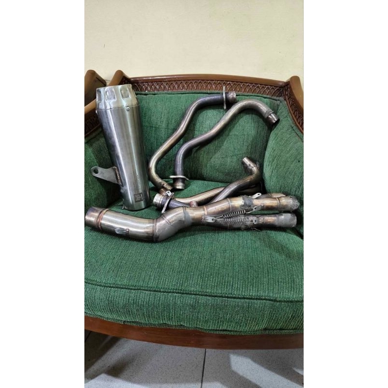knalpot fullsystem 99 racing zx25r