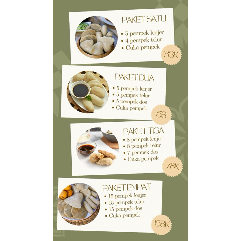 

PEMPEK PALEMBANG ASLI (pengiriman bandung)