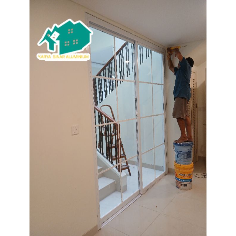 pintu sliding door 2 daun