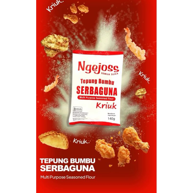 

Tepung Bumbu serbaguna Ngejoss 1 bungkus